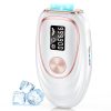 41qFNR14J0L IPL Laser Hair Removal Device for Women & Men - Home 45°F Ice-Cooling Contact for Painless & Long-Lasting Results, 86% Hair Reduction in 3 Weeks for Full Body & Bikini Line, Rose Gold