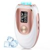 41sh5XqM3ZL IPL Laser Hair Removal Device for Women & Men - Home 45°F Ice-Cooling Contact for Painless & Long-Lasting Results, 86% Hair Reduction in 3 Weeks for Full Body & Bikini Line, Rose Gold