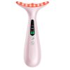 512ZVqGNlHL Facial and Neck Massager for Face, Neck - Skin Lifting & Firming - Wrinkle & Dark Circle Reducer - at Home Skin Care Face Sculpting Tool and Neck Massager-Sugar Pink