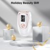 610P0QGrX2bL IPL Laser Hair Removal Device for Women & Men - Home 45°F Ice-Cooling Contact for Painless & Long-Lasting Results, 86% Hair Reduction in 3 Weeks for Full Body & Bikini Line, Rose Gold