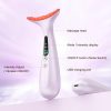 617CEH-4f-L Facial and Neck Massager for Face, Neck - Skin Lifting & Firming - Wrinkle & Dark Circle Reducer - at Home Skin Care Face Sculpting Tool and Neck Massager-Sugar Pink