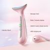 617YBjF13uL Facial and Neck Massager for Face, Neck - Skin Lifting & Firming - Wrinkle & Dark Circle Reducer - at Home Skin Care Face Sculpting Tool and Neck Massager-Sugar Pink