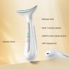 61O9HOuW8rL Facial and Neck Massager for Face, Neck - Skin Lifting & Firming - Wrinkle & Dark Circle Reducer - at Home Skin Care Face Sculpting Tool and Neck Massager-Sugar Pink