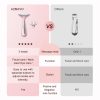 61OgyXcbnSL Facial and Neck Massager for Face, Neck - Skin Lifting & Firming - Wrinkle & Dark Circle Reducer - at Home Skin Care Face Sculpting Tool and Neck Massager-Sugar Pink