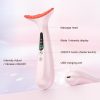61Uifk0AtDL Facial and Neck Massager for Face, Neck - Skin Lifting & Firming - Wrinkle & Dark Circle Reducer - at Home Skin Care Face Sculpting Tool and Neck Massager-Sugar Pink