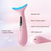 61jTChz2bYDL Facial and Neck Massager for Face, Neck - Skin Lifting & Firming - Wrinkle & Dark Circle Reducer - at Home Skin Care Face Sculpting Tool and Neck Massager-Sugar Pink