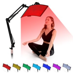 71GAy2bwXEPL 7 in 1 Portable Light Therapy for Face for Body Lamp with Stand, 920nm Red Infrared Light Therapy Device, LED Face Skin Body Skin Care at Home