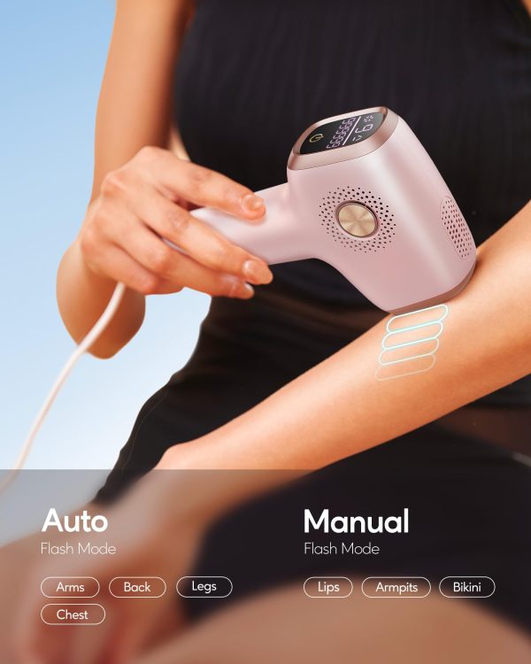 71Sf7safWTL INNZA IPL Hair Removal with Ice Cooling Care Function for Women,Long-Lasting Results,999,999 Flashes Painless Hair Removal, Hair Removal Device for Armpits Legs Arms Bikini Line