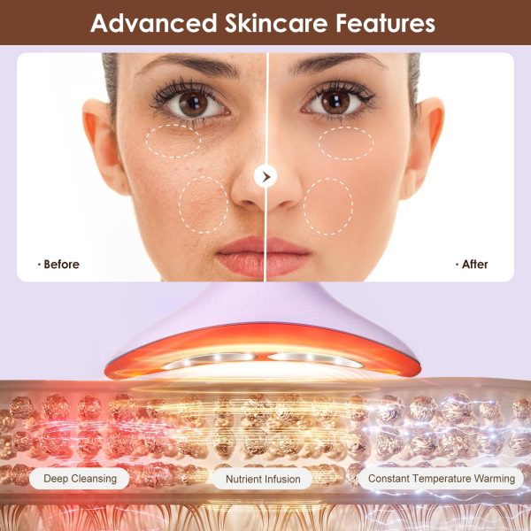 71T2b57MvQeL Facial and Neck Massager for Face, Neck - Skin Lifting & Firming - Wrinkle & Dark Circle Reducer - at Home Skin Care Face Sculpting Tool and Neck Massager-Sugar Pink