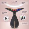 71cAnMuSsfL GLO24K Red Light Face & Neck Beauty Device – 3-in-1 Facial Massager Tool with LED & Vibration for Skin Revitalization and Neck Firming