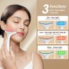 71sj-CGDF5L Facial and Neck Massager for Face, Neck - Skin Lifting & Firming - Wrinkle & Dark Circle Reducer - at Home Skin Care Face Sculpting Tool and Neck Massager-Sugar Pink