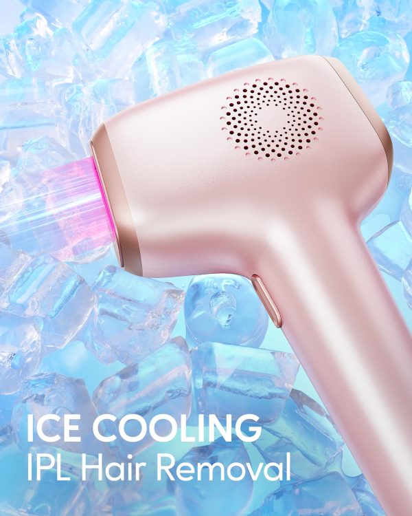818XyzNFPUL INNZA IPL Hair Removal with Ice Cooling Care Function for Women,Long-Lasting Results,999,999 Flashes Painless Hair Removal, Hair Removal Device for Armpits Legs Arms Bikini Line