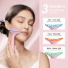 81GSA2wrLXL Facial and Neck Massager for Face, Neck - Skin Lifting & Firming - Wrinkle & Dark Circle Reducer - at Home Skin Care Face Sculpting Tool and Neck Massager-Sugar Pink