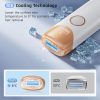 81O6eJEEvaL Laser Hair Removal Ubroo IPL Hair Removal Device with 5℃ Ice Cooling, 3 In 1 Painless Hair Removal For Women Men Permanent Face Body Beauty Care (Gold)